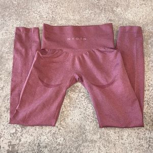NVGTN pink pastel contour leggings. XS